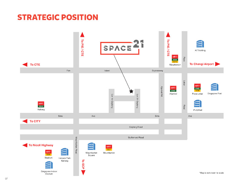 Space 21 Location