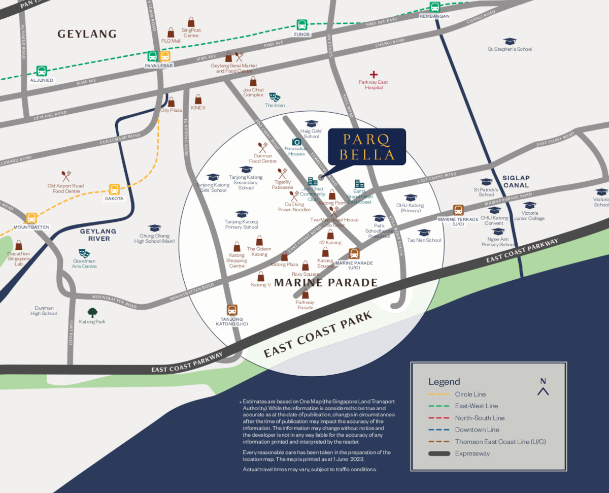 Parq Bella Location