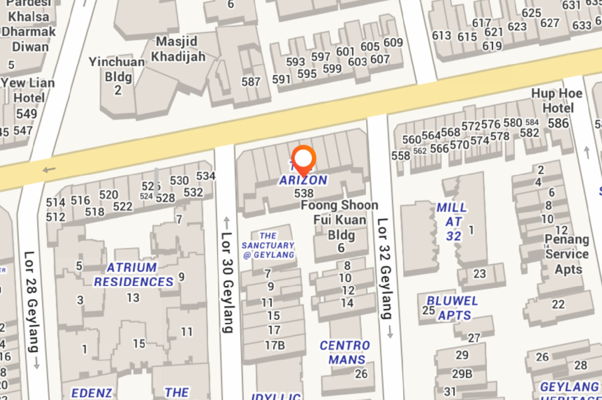 Shoppes at The Arizon Location